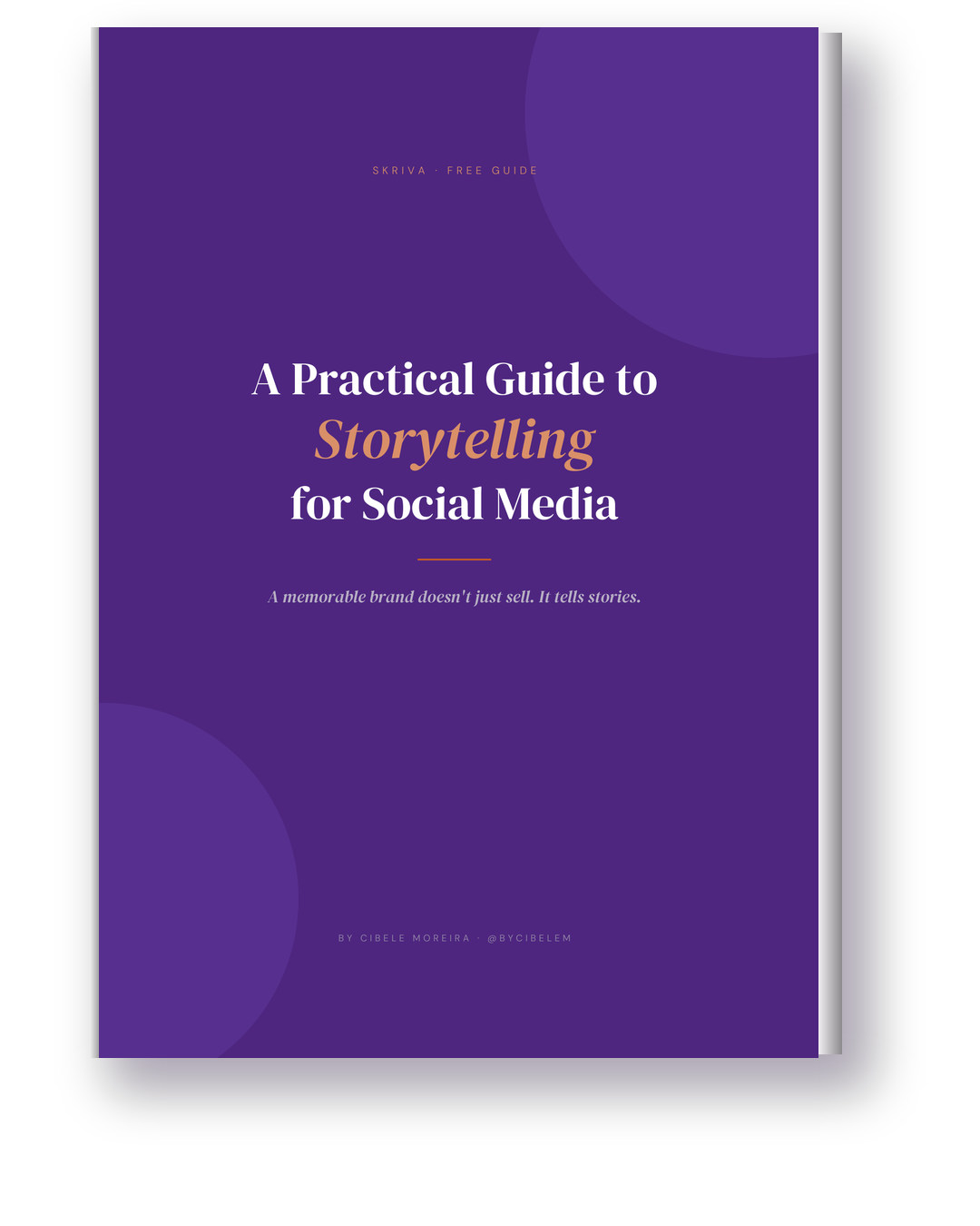 Cover of A Practical Guide to Storytelling for Social Media